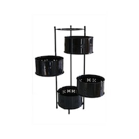 Trendesk 4 Katli Pratik Siyah Metal Patates Soğan Meyve Sebze Sepeti Sebzelik Trendesk 4 Katli Pratik Siyah Metal Patates Soğan Meyve Sebze Sepeti Sebzelik