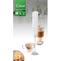 Kiwi Kcw-1223 Kablosuz Şarjlı Çırpıcı Süt Kahve Köpürtücü Beyaz Beyaz Kiwi Kcw-1223 Kablosuz Şarjlı Çırpıcı Süt Kahve Köpürtücü Beyaz Beyaz