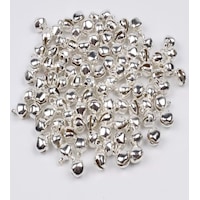 50 Adet 12mm Gümüş Renk Kulplu Zil,çan,çıngırak,metal Amigurumi 50 Adet 12mm Gümüş Renk Kulplu Zil,çan,çıngırak,metal Amigurumi