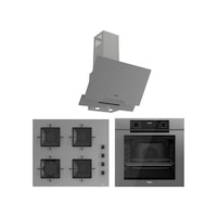 Ferre QEP63CPR-SS208-D065SA Gri New Grion Silent Ankastre Set Ferre QEP63CPR-SS208-D065SA Gri New Grion Silent Ankastre Set