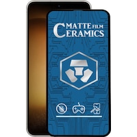 Samsung Galaxy Uyumlu S23 Tam Kaplayan Mat Seramik Nano Esnek Ekran Koruyucu Cam