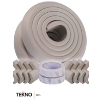 Teknozeel Kauçuk Krem Renk 2 Metre Kenar Ve 4 Adet Köşe Koruyucu Teknozeel Kauçuk Krem Renk 2 Metre Kenar Ve 4 Adet Köşe Koruyucu