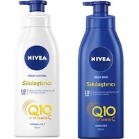 Nivea Q10 Sıkılaştırıcı Vücut Losyonu 400 ML + Sıkılaştırıcı Vücut Sütü 400 ML Nivea Q10 Sıkılaştırıcı Vücut Losyonu 400 ML + Sıkılaştırıcı Vücut Sütü 400 ML