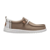 Hey Dude Wally Craft Linen Erkek Günlük Ayakkabı-33141 Kahverengi-gümüş Hey Dude Wally Craft Linen Erkek Günlük Ayakkabı-33141 Kahverengi-gümüş