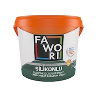 Fawori Silikonlu Dış Cephe Boyası Beyaz 2,5lt. 2.5 L Fawori Silikonlu Dış Cephe Boyası Beyaz 2,5lt. 2.5 L