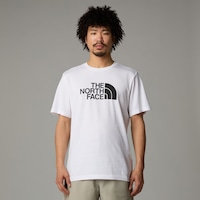 The North Face M Ss Easy Tee Erkek Tişört Nf0a8a6cfn41 Nf0a8a6cfn41 Bey Beyaz
