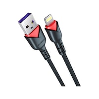 Syrox C93 Örgü Lightning 2 Amper Hızlı Şarj Ve Data Kablo - 1 Mt Syrox C93 Örgü Lightning 2 Amper Hızlı Şarj Ve Data Kablo - 1 Mt
