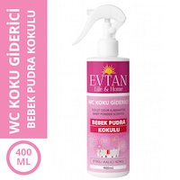 Evtan Life&home Bebek Pudra Kokulu Wc Koku Giderici 400 Ml Evtan Life&home Bebek Pudra Kokulu Wc Koku Giderici 400 Ml