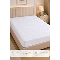 Formeya %100 Pamuk Formeya Alez Fitted Kapitone Yatak Koruyucu