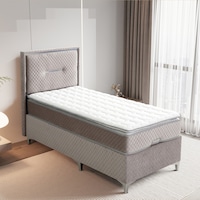 Lina Full Ortopedik Pedli Yaylı Yatak %100 Havlu Kumaş 30 Cm Lina Full Ortopedik Pedli Yaylı Yatak %100 Havlu Kumaş 30 Cm