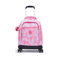 Kıplıng New Zea 8 Tekerlekli Okul Çantası Pembe Garden Clouds Kıplıng New Zea 8 Tekerlekli Okul Çantası Pembe Garden Clouds
