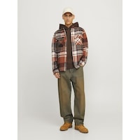 Jack & Jones Jack&jones Erkek Gömlek 12261170 Kahverengi Jack & Jones Jack&jones Erkek Gömlek 12261170 Kahverengi