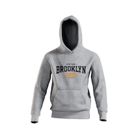 Blackjack Giyim Unisex Baskılı Oversize Kapşonlu Sweatshirt Gri-letswear Blackjack Giyim Unisex Baskılı Oversize Kapşonlu Sweatshirt Gri-letswear