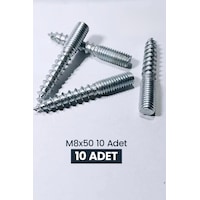 Ahşap Ayak Vidası M8x50 10 Adet