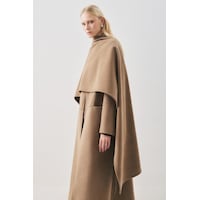 Manuka Soft Kaşe Atkılı Kaban Kahverengi Aw25kbn00015-122 Kahverengi Manuka Soft Kaşe Atkılı Kaban Kahverengi Aw25kbn00015-122 Kahverengi