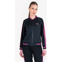 Lescon Siyah Kadın Fermuarlı Sweatshirt 23n-2122 Lescon Siyah Kadın Fermuarlı Sweatshirt 23n-2122