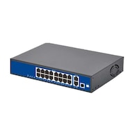 Combo 16 Port 10/100/1000mbps 16+2 Gigabit Poe Switch Combo 16 Port 10/100/1000mbps 16+2 Gigabit Poe Switch