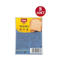 Schar Pan Blanco Glutensiz Ekmek 8 x 250 G Schar Pan Blanco Glutensiz Ekmek 8 x 250 G