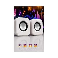 Usb Pc Hoparlör Subwoofer 2w 2 Ses Sistemi 2.0 Usb Pc Hoparlör Subwoofer 2w 2 Ses Sistemi 2.0