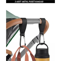 Puset Kancası Bebek Arabası Askı Aparatı 2 Adet Metal Puset Kancası Bebek Arabası Askı Aparatı 2 Adet Metal