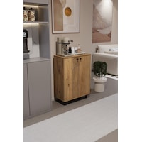 Miora Modern Çok Amaçlı Ayaklı Dolap 2 Kapaklı Raflı Mutfak Banyo Balkon Ayakkabılık Dolabı Atlantik Çam Miora Modern Çok Amaçlı Ayaklı Dolap 2 Kapaklı Raflı Mutfak Banyo Balkon Ayakkabılık Dolabı Atlantik Çam