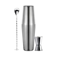 3 Parça Avantajlı Kokteyl Set Boston Shaker 750 ML 3 Parça Avantajlı Kokteyl Set Boston Shaker 750 ML