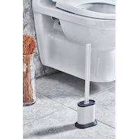 İndecor Houseware Antibakteriyel Silikon Uçlu Tuvalet Fırçası Seti - Tuvalet Ve Klozet Temizleme Fırçası - Beyaz İndecor Houseware Antibakteriyel Silikon Uçlu Tuvalet Fırçası Seti - Tuvalet Ve Klozet Temizleme Fırçası - Beyaz