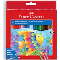 Faber-Castell Aquarell Boya Kalemi 24 Renk Karton Kutu Faber-Castell Aquarell Boya Kalemi 24 Renk Karton Kutu