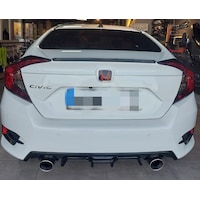 Honda Civic Fc5 2016-2021 Rs Spoiler Abs Plastik Piano Black Honda Civic Fc5 2016-2021 Rs Spoiler Abs Plastik Piano Black