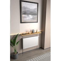 Violet Minimalist Metal Ayaklı Dar Dresuar Dekoratif Petek Üstü Dresuar 90 Cm Atlantik Çam Violet Minimalist Metal Ayaklı Dar Dresuar Dekoratif Petek Üstü Dresuar 90 Cm Atlantik Çam