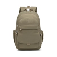 Büyük Boy Laptop Bölmeli Çok Cepli Su Geçirmez Krınkıl Kumaş Çanta Açık Kahve Kahverengi Büyük Boy Laptop Bölmeli Çok Cepli Su Geçirmez Krınkıl Kumaş Çanta Açık Kahve Kahverengi