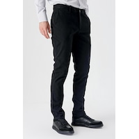 İmza Siyah Armürlü %100 Pamuk Yan Cepli Slim Fit Dar Kesim Casual Pantolon 1003235117-siyah Siyah İmza Siyah Armürlü %100 Pamuk Yan Cepli Slim Fit Dar Kesim Casual Pantolon 1003235117-siyah Siyah