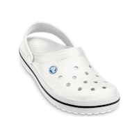 Crocs 11016-100 Crocband Unisex Terlik Beyaz Crocs 11016-100 Crocband Unisex Terlik Beyaz
