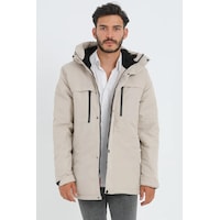 Freemen Spor Erkek Polarlı Su Ve Rüzgar Geçirmez Kapüşonlu Mont & Kaban & Parka-281 Taş Freemen Spor Erkek Polarlı Su Ve Rüzgar Geçirmez Kapüşonlu Mont & Kaban & Parka-281 Taş