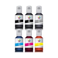 QC Epson EcoTank L8180 Uyumlu Yazıcı Mürekkep Seti 140ml 6 Renk QC Epson EcoTank L8180 Uyumlu Yazıcı Mürekkep Seti 140ml 6 Renk