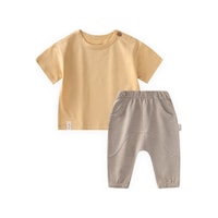 Cigit T-shirt Takım 0-3 Yaş Sundres sarı Cigit T-shirt Takım 0-3 Yaş Sundres sarı
