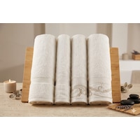Özdilek Paısley Krem-krem Best Set Hamam Takımı Özdilek Paısley Krem-krem Best Set Hamam Takımı