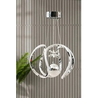 Clasy Model Krom Kaplama 3 Renk Modern Ledli Sarkıt Ve Oturma Odası Clasy Model Krom Kaplama 3 Renk Modern Ledli Sarkıt Ve Oturma Odası