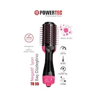 Powertec TR-90 Profesyonel Saç Şekillendirici Ve Saç Düzleştirici Fön Tarağı İyon Özellikli Powertec TR-90 Profesyonel Saç Şekillendirici Ve Saç Düzleştirici Fön Tarağı İyon Özellikli