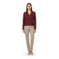 On Kadın Ceket 26kon69506 Bordo On Kadın Ceket 26kon69506 Bordo
