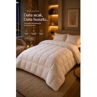 HİG HOME LuxeSleep Çift Kişilik Microfiber Yorgan – Sıcacık Ultra Yumuşak Kuş Tüyü Hissi HİG HOME LuxeSleep Çift Kişilik Microfiber Yorgan – Sıcacık Ultra Yumuşak Kuş Tüyü Hissi