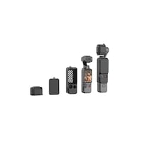 Mettzchrom Dji Osmo Pocket 3 Uyumlu Silikon Kılıf Koruma Kılıfı Soft Case 3 Parça Siyah Mettzchrom Dji Osmo Pocket 3 Uyumlu Silikon Kılıf Koruma Kılıfı Soft Case 3 Parça Siyah