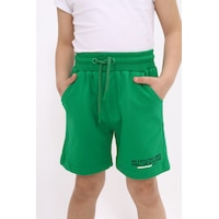 Toontoy Kids Toontoy Erkek Çocuk Baskılı Şort Çimen Yeşili Toontoy Kids Toontoy Erkek Çocuk Baskılı Şort Çimen Yeşili