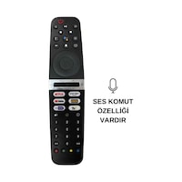 Arçelik Uyumlu-beko-Grundig Gr-v3 Ses Komutlu Netflıx-youtube-beın-exxen-tv+ Lcd Led Tv Kumandası Arçelik Uyumlu-beko-Grundig Gr-v3 Ses Komutlu Netflıx-youtube-beın-exxen-tv+ Lcd Led Tv Kumandası