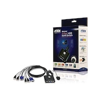 Aten Cs22U 2Port Usb Manual Kvm Switch 2Pc / 1 User Usb Aten Cs22U 2Port Usb Manual Kvm Switch 2Pc / 1 User Usb