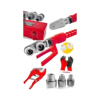 Moonshop Metal Çanta Panel Pprc Boru Kaynak Makina Seti + Makas Moonshop Metal Çanta Panel Pprc Boru Kaynak Makina Seti + Makas