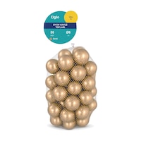 Gold Havuz Topu 50 Adet Yumuşak Oyun Havuzu Topları, Filede 1+ Yaş Gold Havuz Topu 50 Adet Yumuşak Oyun Havuzu Topları, Filede 1+ Yaş