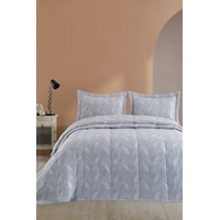 Elart Stil Yatak Örtüsü Elyaflı 270x260 Cm Gri Gri Elart Stil Yatak Örtüsü Elyaflı 270x260 Cm Gri Gri