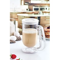 Homea Pankek Dağıtıcı Hamur Porsiyonlayıcı Şekillendirici 900 Ml Dökme Aparatı Beyaz Beyaz Homea Pankek Dağıtıcı Hamur Porsiyonlayıcı Şekillendirici 900 Ml Dökme Aparatı Beyaz Beyaz