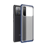 Xiaomi Mi 11 Ultra Kılıf Köşe Korumalı Arkası Mat Buzlu Sert Kapak Volks